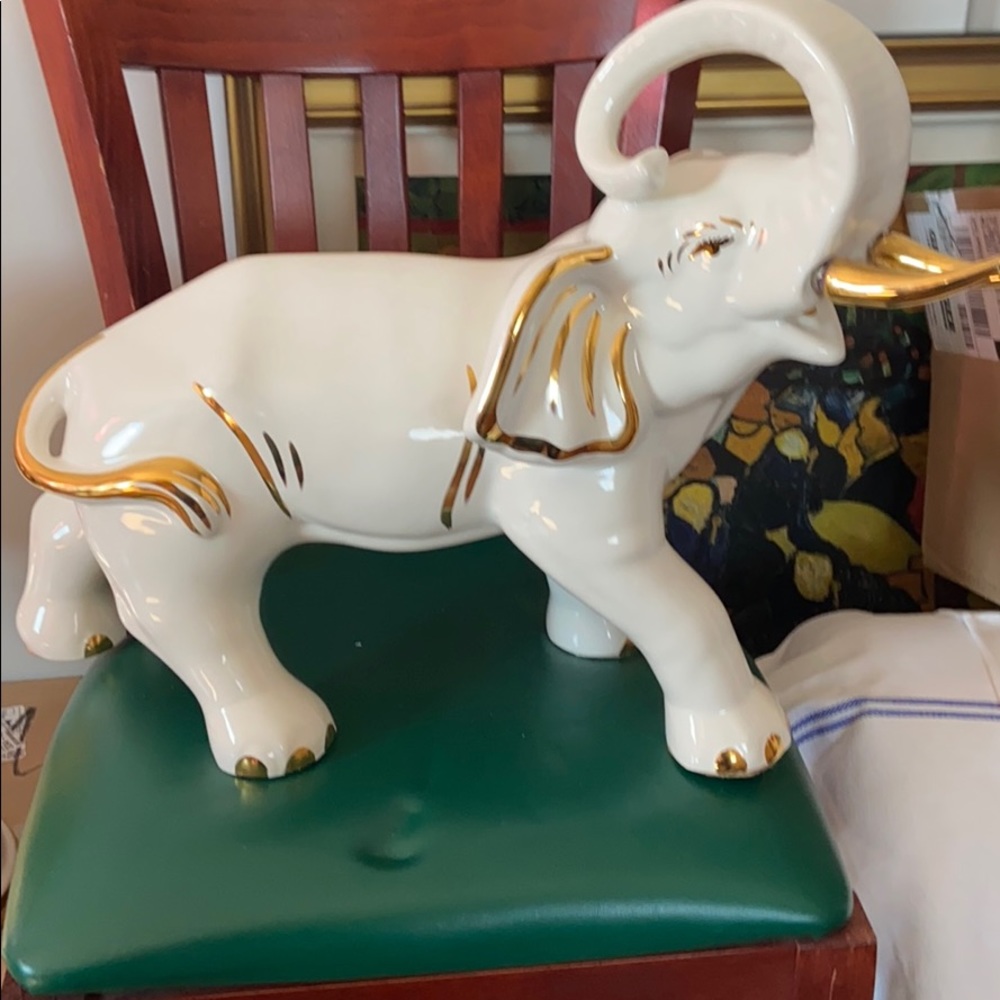 24karat gold porcelain statues